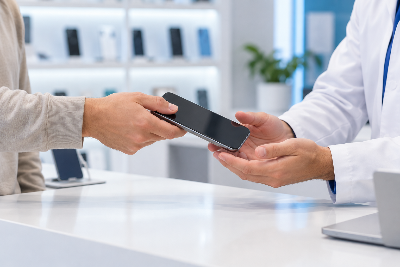 Permuta di uno smartphone usato